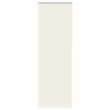 vidaXL Rullaverho luonnonvalkoinen 70x210 cm Kankaan leveys 65,7 cm
