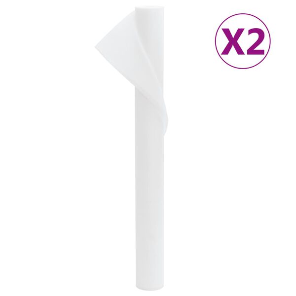vidaXL Kasvien suojakangas 2 rullaa 70 g/m&sup2; 10x1,6 m