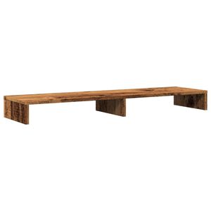 vidaXL N&auml;ytt&ouml;koroke musta 100x27x10 cm tekninen puu