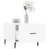 vidaXL Sohvapöydät 2 kpl valkoinen 50x50x40 cm tekninen puu