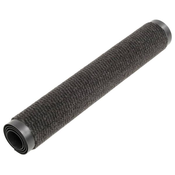 vidaXL Kuramatot 2 kpl suorakulmainen nukkapinta 120x180 cm musta