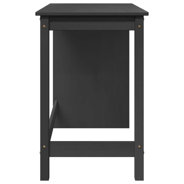 vidaXL P&ouml;yt&auml; Harmaa 112 x 50 x 75 cm Massiivinen m&auml;nty