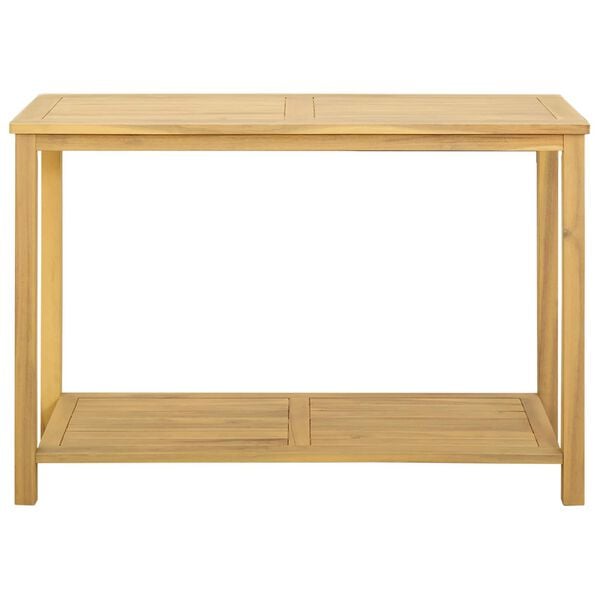 vidaXL Puutarhan konsolip&ouml;yt&auml; 110x40x75 cm t&auml;ysi akaasiapuu