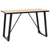 vidaXL Ruokap&ouml;yt&auml; tammi 120x60x75 cm MDF