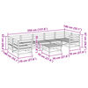 vidaXL 8-osainen Ulkosohvasarja t&auml;ysi douglaskuusi