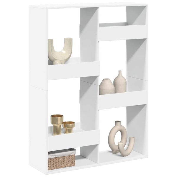 vidaXL Huoneenjakaja valkoinen 100x33x135 cm tekninen puu