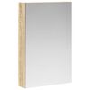 vidaXL Kylpyhuoneen Peilikaappi Sonoman tammi 40 x 10,5 x 60,5 cm