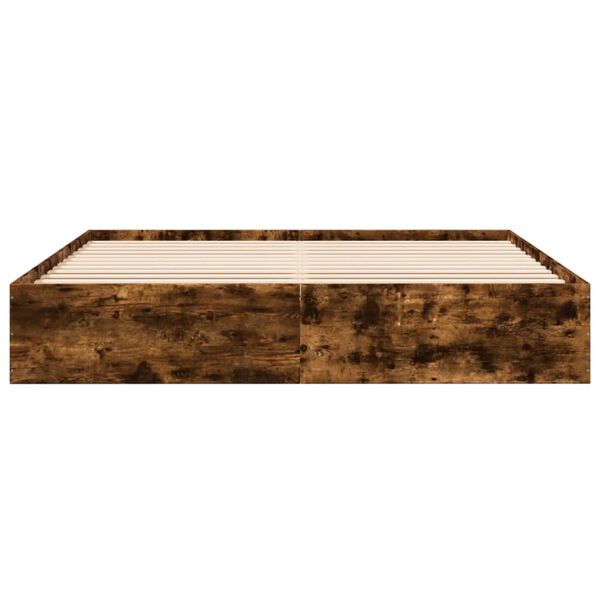 vidaXL S&auml;ngynrunko savutammi 180x200 cm tekninen puu