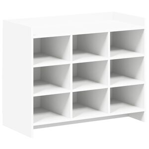 vidaXL Kenk&auml;kaappi valkoinen 85 x 39,5 x 70 cm Tekninen puu