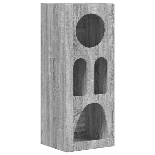 vidaXL Sivup&ouml;yt&auml; Harmaa Sonoma 40 x 35 x 100.5 cm Tekninen puu