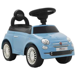 vidaXL Potkuauto Fiat 500 sininen
