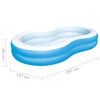 Bestway Big Lagoon perheallas 262x157x46 cm