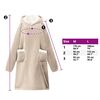 vidaXL Viltti-huppari Beige m Fleece ja flanelli