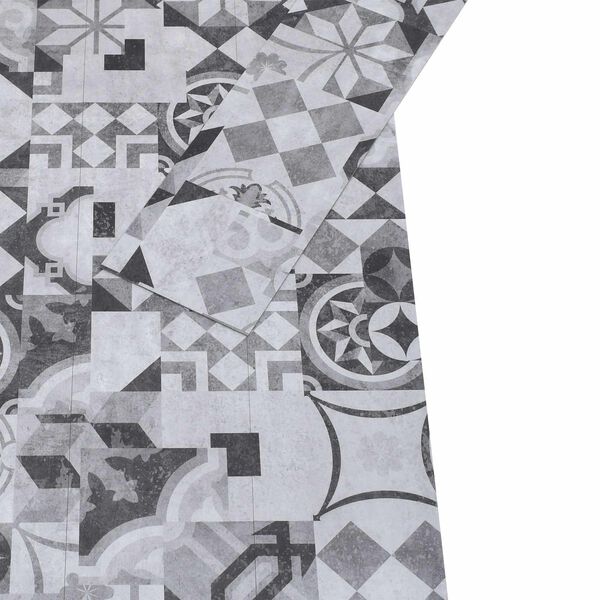 vidaXL Lattialankut 36 pcs Harmaa 5,02 m&sup2; Polyvinyylikloridi