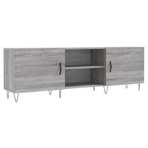 vidaXL TV-taso harmaa Sonoma 150x30x50 cm tekninen puu
