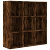 vidaXL Kirjahylly savutammi 98x29x97,5 cm