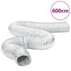 vidaXL Ilmanvaihtokanava alumiini 6 m &Oslash;15 cm