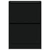 vidaXL Kenk&auml;kaappi musta 60x21x87,5 cm tekninen puu