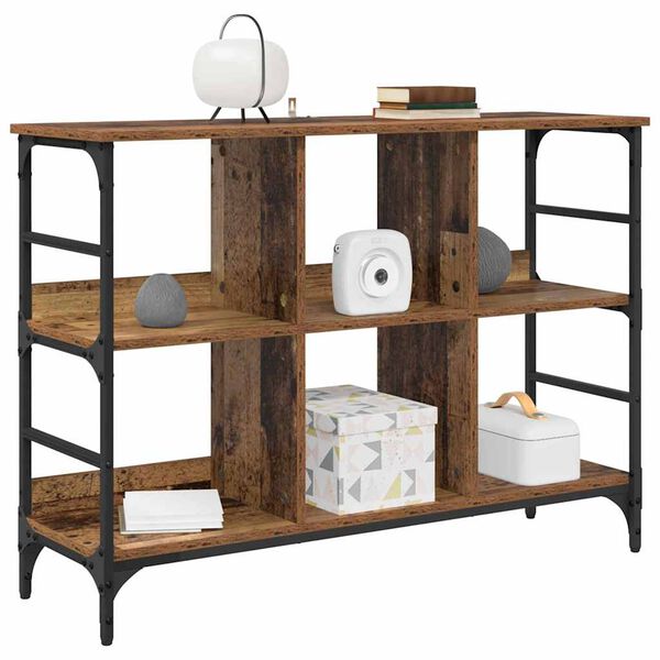 vidaXL Sivup&ouml;yt&auml; Vanha puu 102 x 32 x 73,5 cm