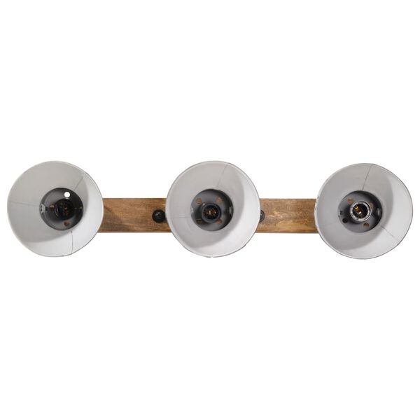 vidaXL Sein&auml;valaisin 25 W vanhennettu sininen 65x25 cm E27