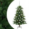 vidaXL Artificial Christmas Tree with Bauble 120 cm 150 LEDi&auml;