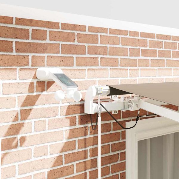 vidaXL Vetoutuva markiisi Beige 300 x 250 cm Polyesteri ja metalli