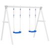 vidaXL Keinuistuimet k&ouml;ysill&auml; 2 kpl sininen 37x15 cm polyeteeni