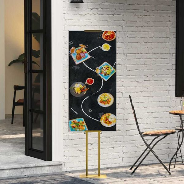 vidaXL Messun&auml;yt&ouml;t 2 pcs Kulta 30 x 23,5 x 210 cm Ter&auml;s