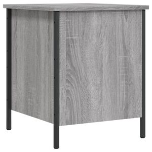 vidaXL S&auml;ilytyspenkki harmaa Sonoma 40x42,5x50 cm tekninen puu