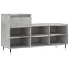 vidaXL Kenk&auml;kaappi betoninharmaa 102x36x60 cm tekninen puu