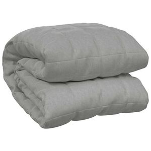 vidaXL Painopeitto harmaa 220x235 cm 15 kg kangas