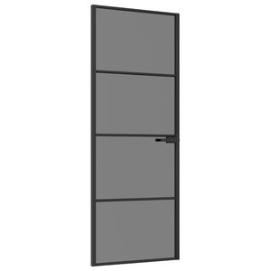 vidaXL Sis&auml;ovi 76 x 201,5 cm Karkaistu lasi ja alumiini