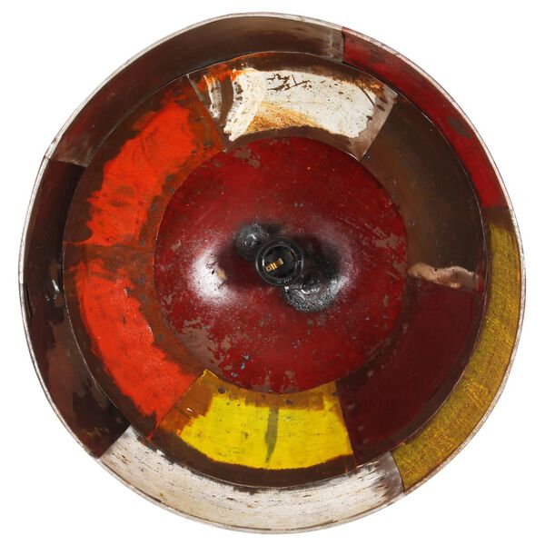 vidaXL Teollistyylinen riippuvalaisin 25 W moniv&auml;rinen py&ouml;re&auml; 41cm E27