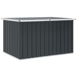 vidaXL Puutarhan varastoarkku antrasiitti 150x101x91 cm