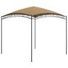 vidaXL Huvimaja 3x3x2,65 m harmaanruskea 180 g/m&sup2;