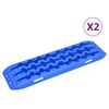 vidaXL Luistonestomatto 2 kpl sininen 106x30,5x7 cm nailon