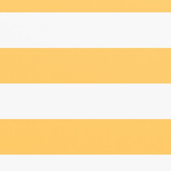 vidaXL Parvekkeen suoja valkoinen ja keltainen 90x400 cm Oxford kangas