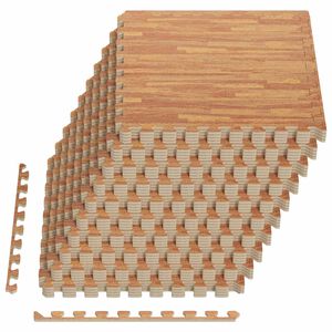 vidaXL Lattiamatot 40 kpl Puu 14,4 m&sup2; EVA-vaahtoa