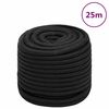 vidaXL Venek&ouml;ysi t&auml;ysmusta 16 mm 25 m polypropeeni