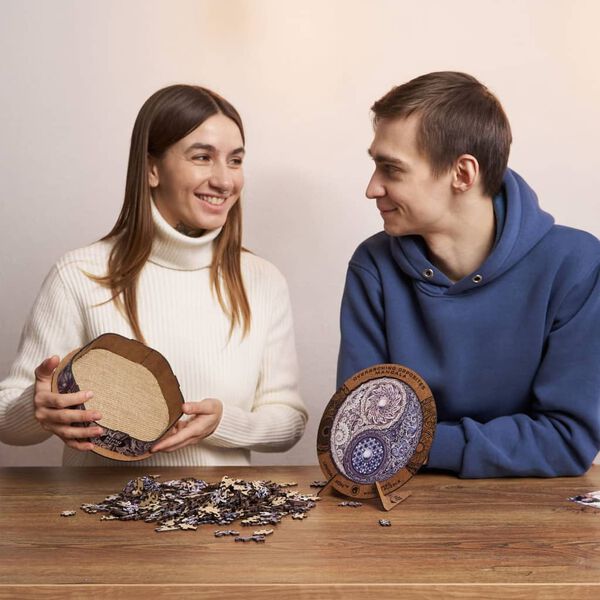 UNIDRAGON Palapeli 350 palaa Overarching Opposites King Size 33x33 cm