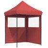 vidaXL Juhlateltta Burgundi 200 x 200 x 306 cm Oxford-kangas
