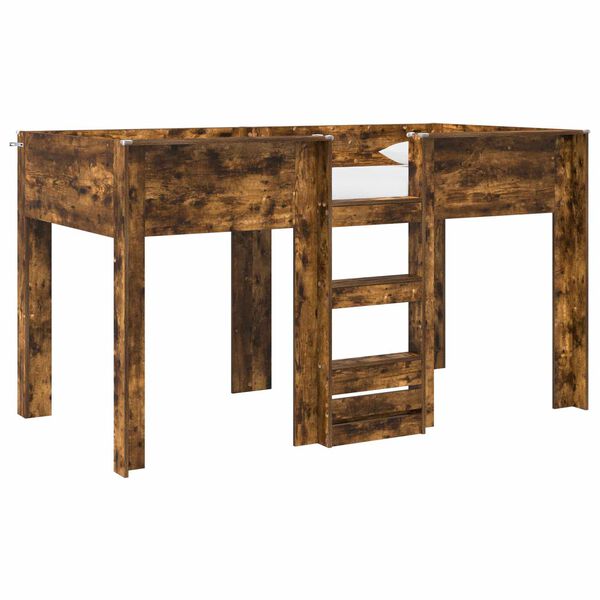 vidaXL Kerross&auml;nky Lapset Savup&auml;hkin&auml; 100 x 200 cm Tekninen puu