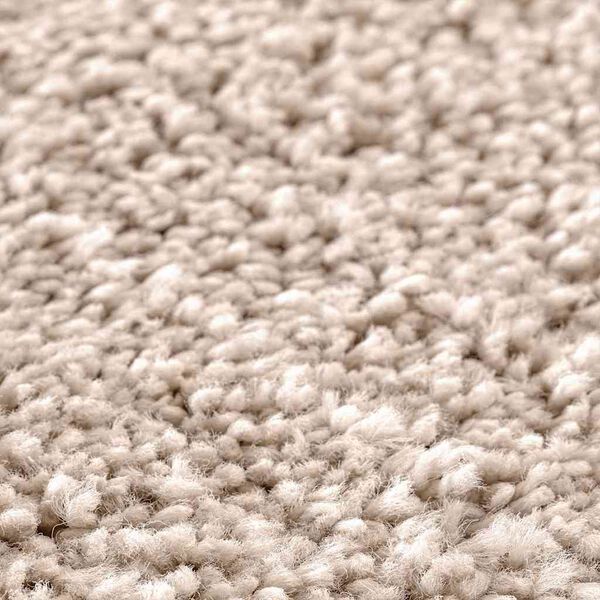 vidaXL Liukumaton kylpyhuoneen matto WC-leikkauksella Kerma 50 x 50 cm