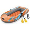 Bestway Puhallettava vene Oranssi 246 x 122 cm Polyvinyylikloridi
