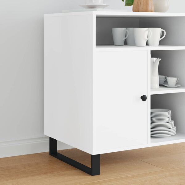 vidaXL Huonekalujalat 12 pcs Musta 43,6 x 4 x 10 mm Rauta