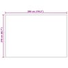 vidaXL Heittoviltti Kerma 280 x 210 cm Fleese