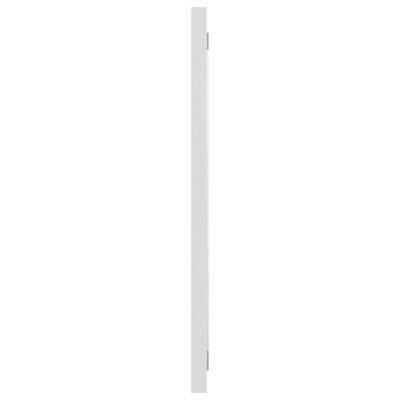 vidaXL Kylpyhuonepeili valkoinen 80x1,5x37 cm lastulevy