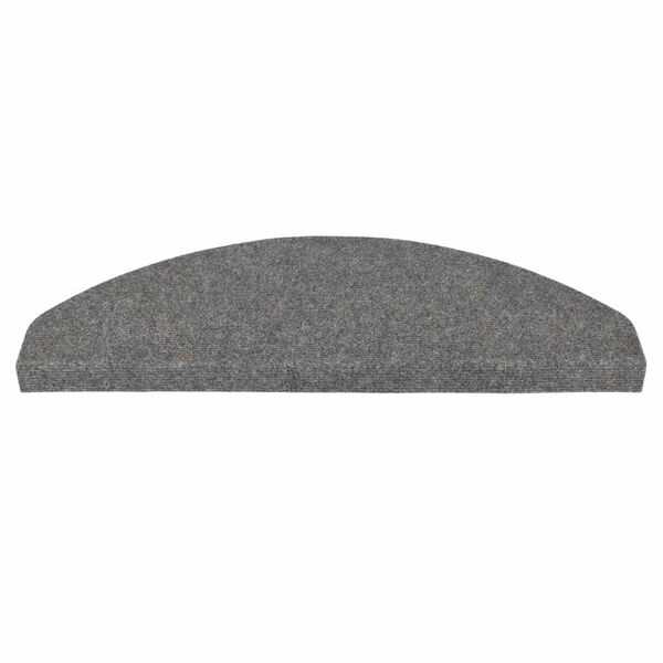 vidaXL Itsekiinnittyv&auml;t porrasmatot 20 kpl harmaa 65x22,5x3,5 cm