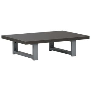 vidaXL Kylpyhuoneen huonekalu harmaa 60x40x16,3 cm