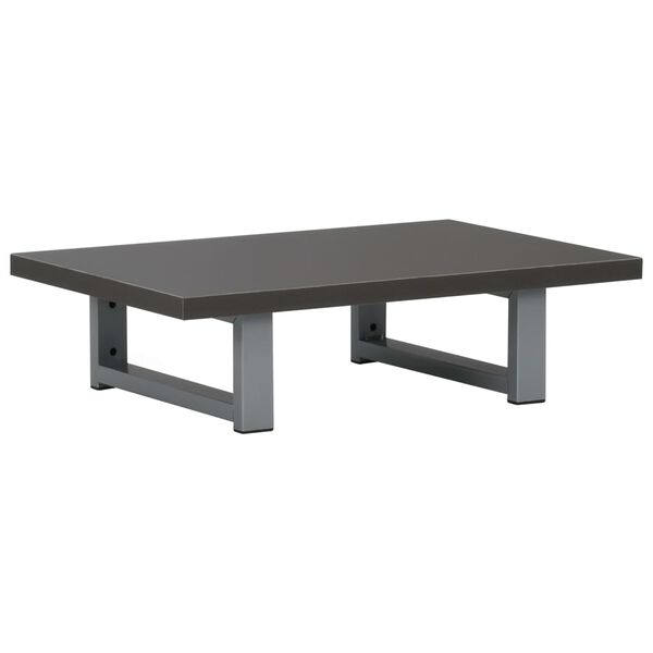 vidaXL Kylpyhuoneen huonekalu harmaa 60x40x16,3 cm